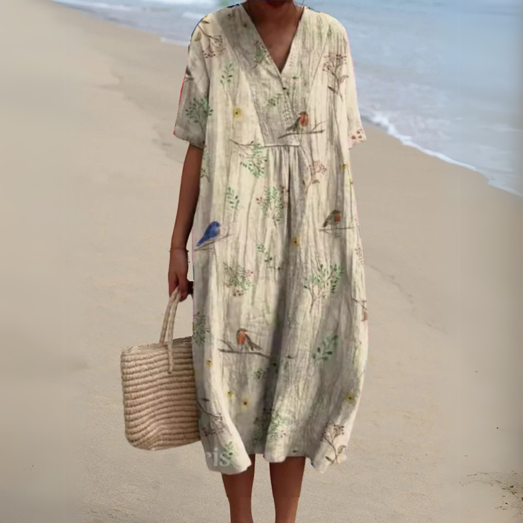 Nathalie™ | Elegante Bloemenjurk