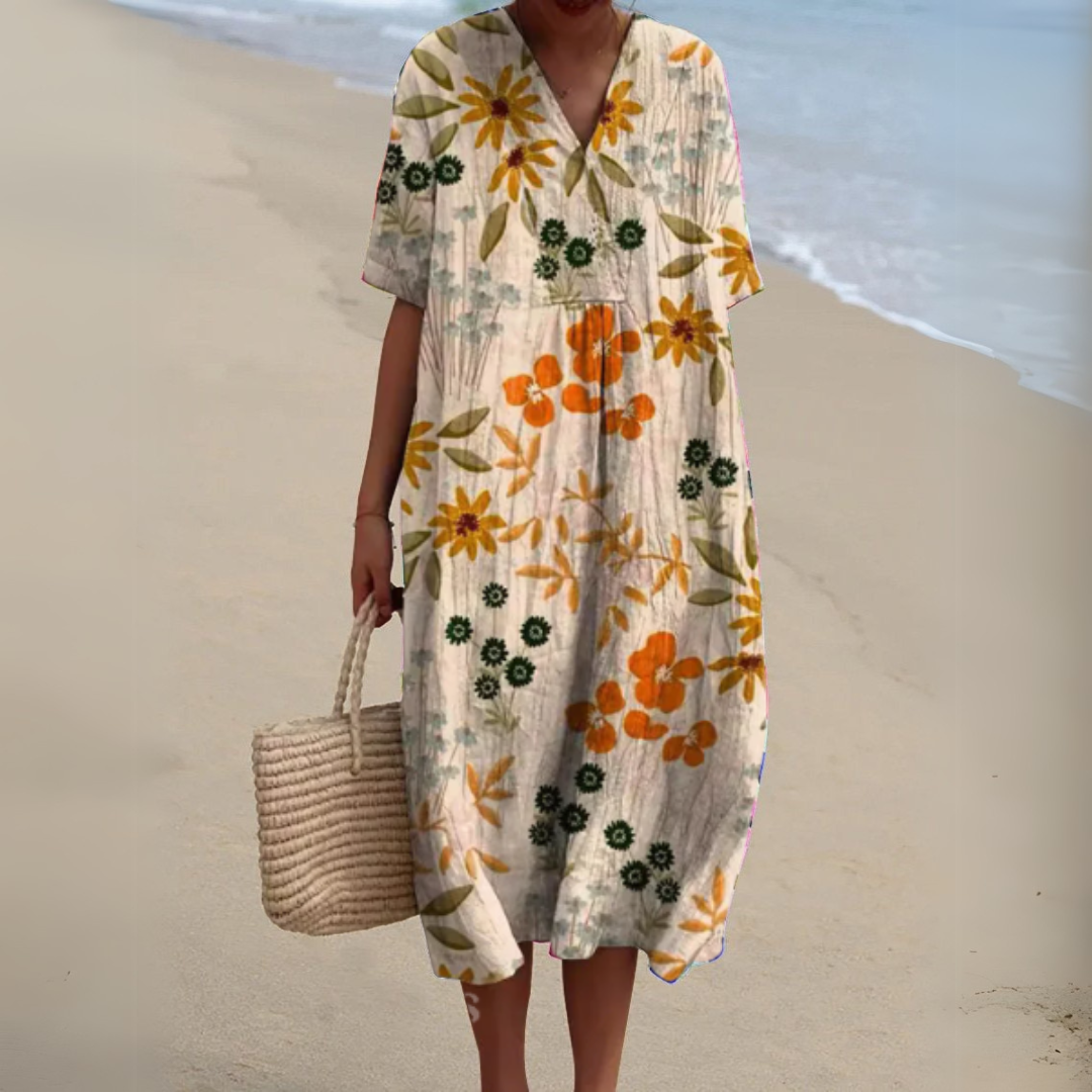 Nathalie™ | Elegante Bloemenjurk