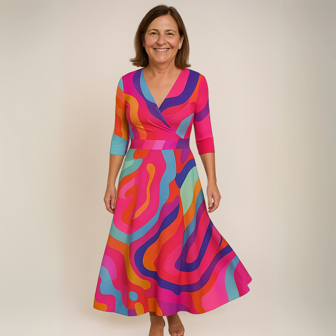 Emily - Luxe Bloemen Jurk