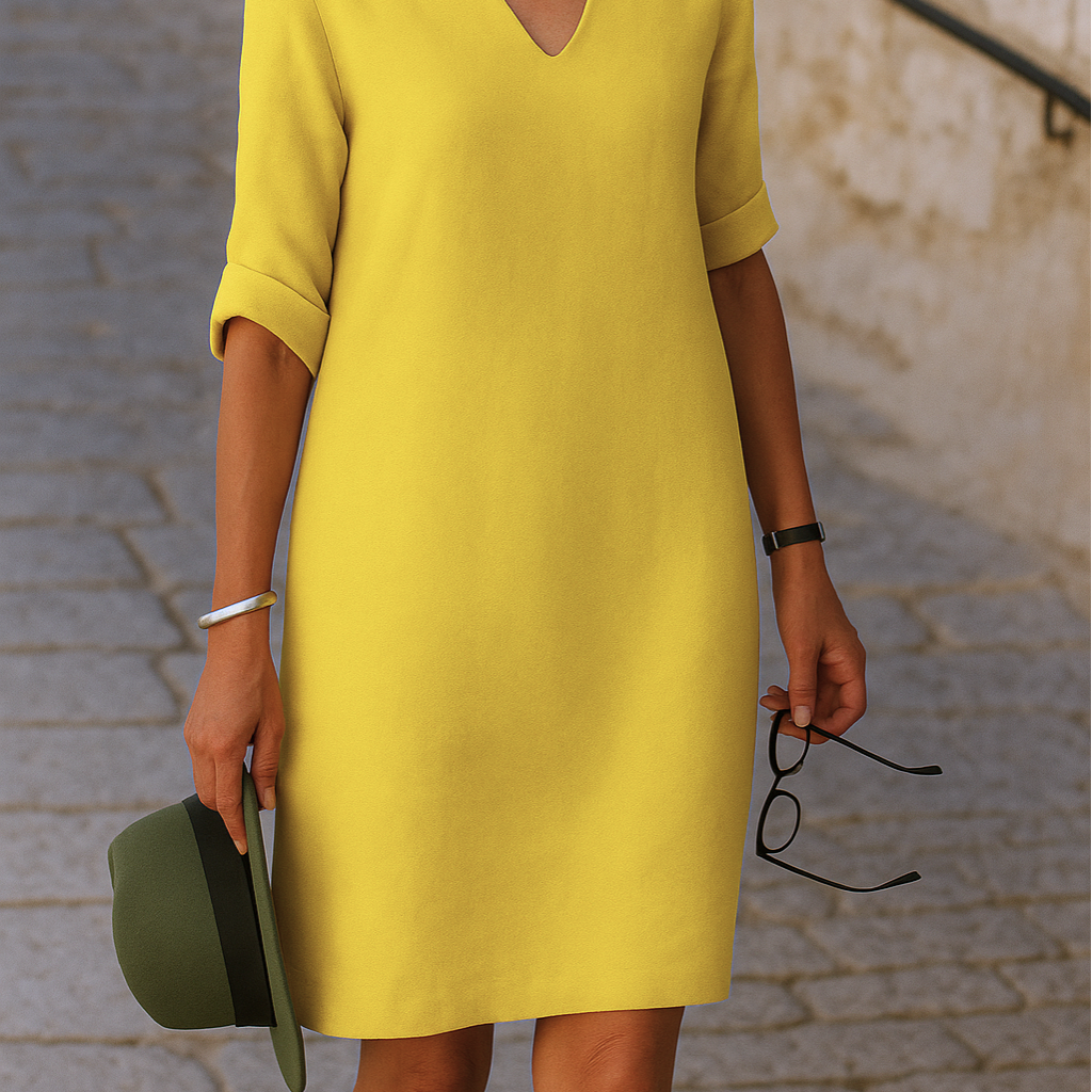 Ria™ | Elegante V-hals jurk