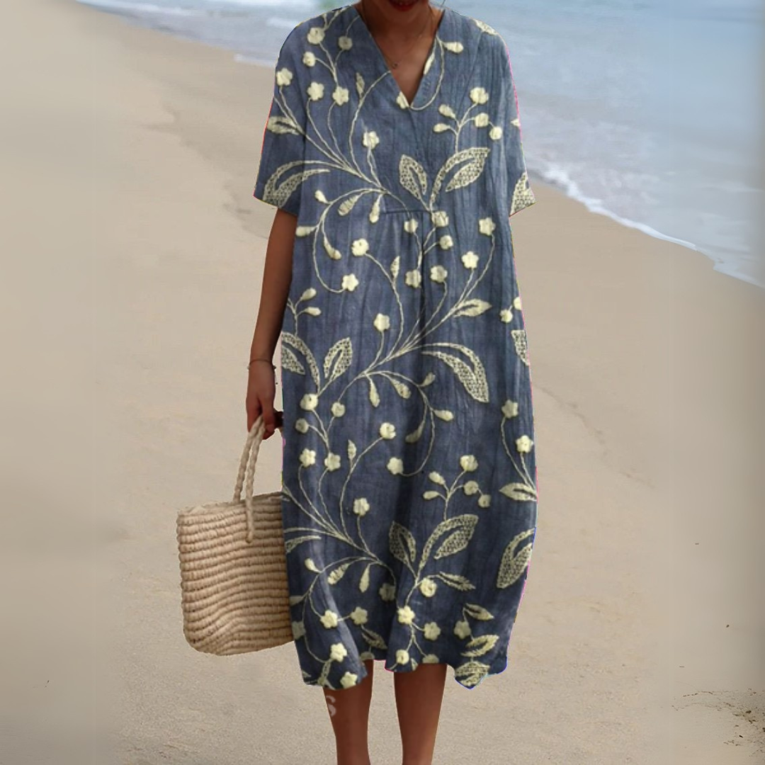 Nathalie™ | Elegante Bloemenjurk