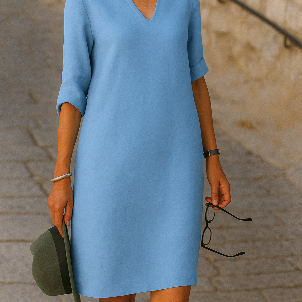 Ria™ | Elegante V-hals jurk