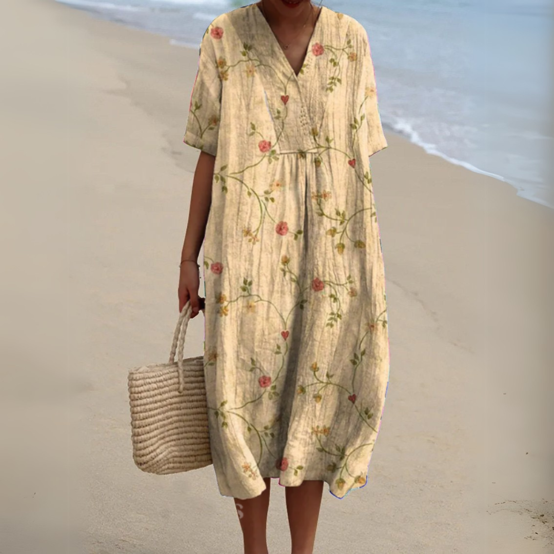 Nathalie™ | Elegante Bloemenjurk