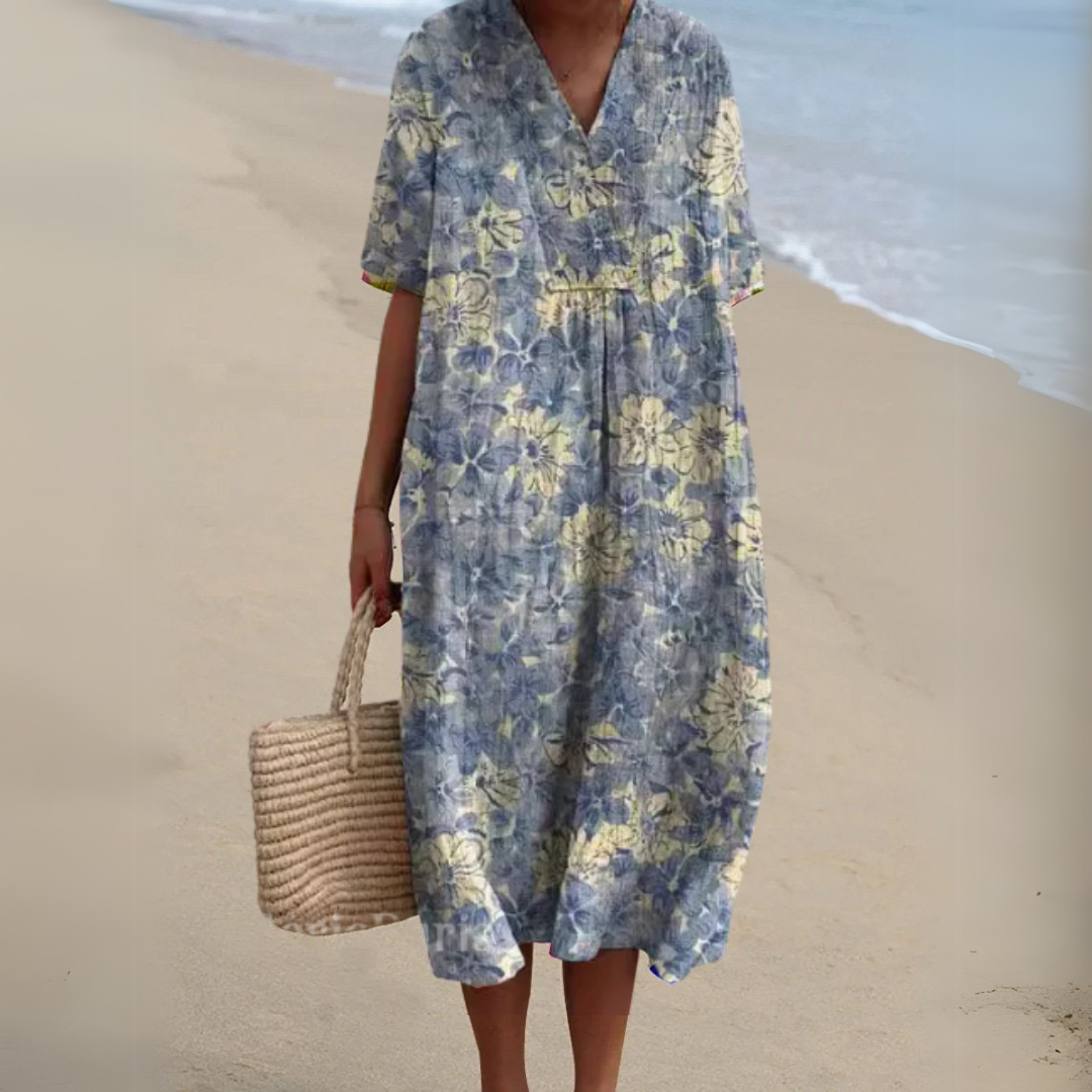 Nathalie™ | Elegante Bloemenjurk