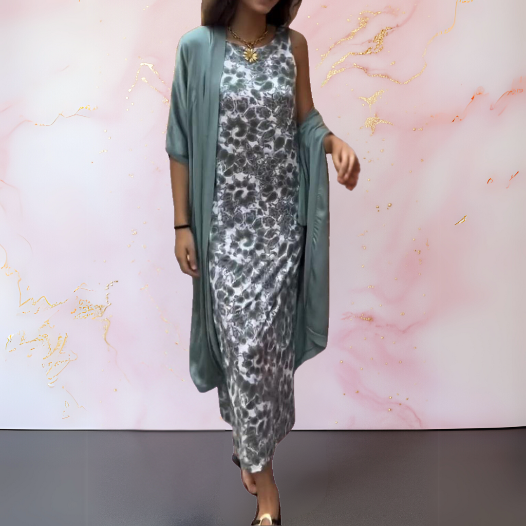 Melanie™ | Elegante jurk met vest