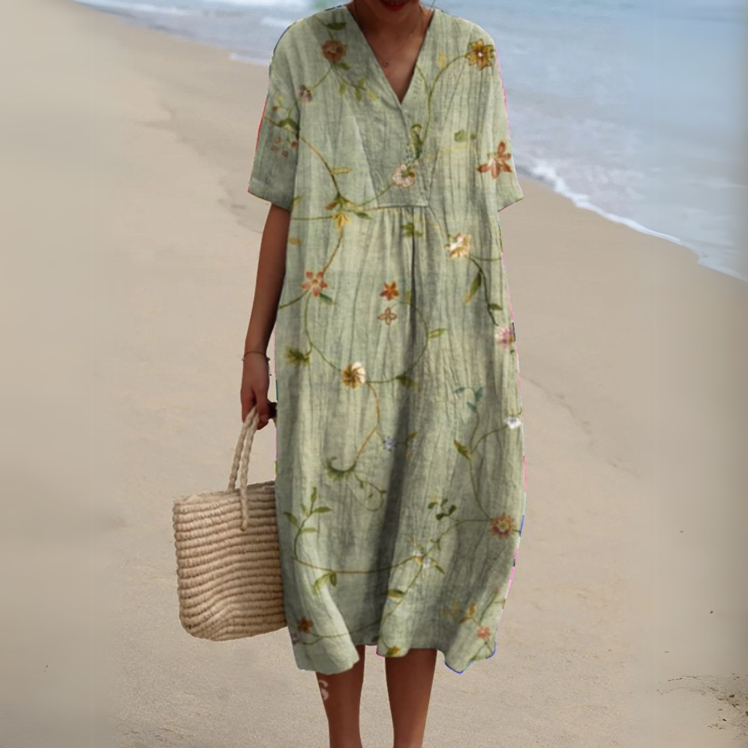 Nathalie™ | Elegante Bloemenjurk