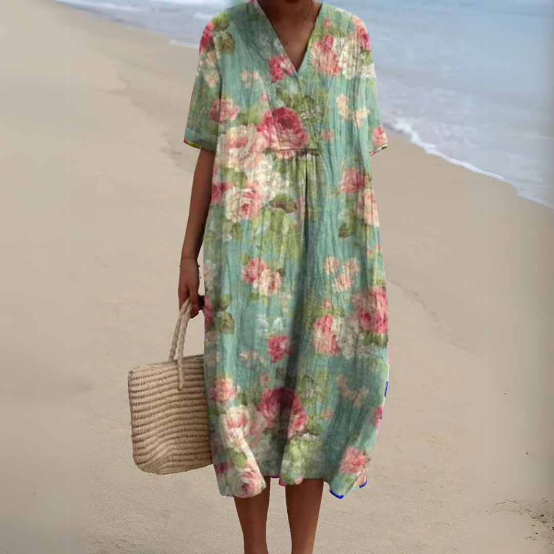 Nathalie™ | Elegante Bloemenjurk