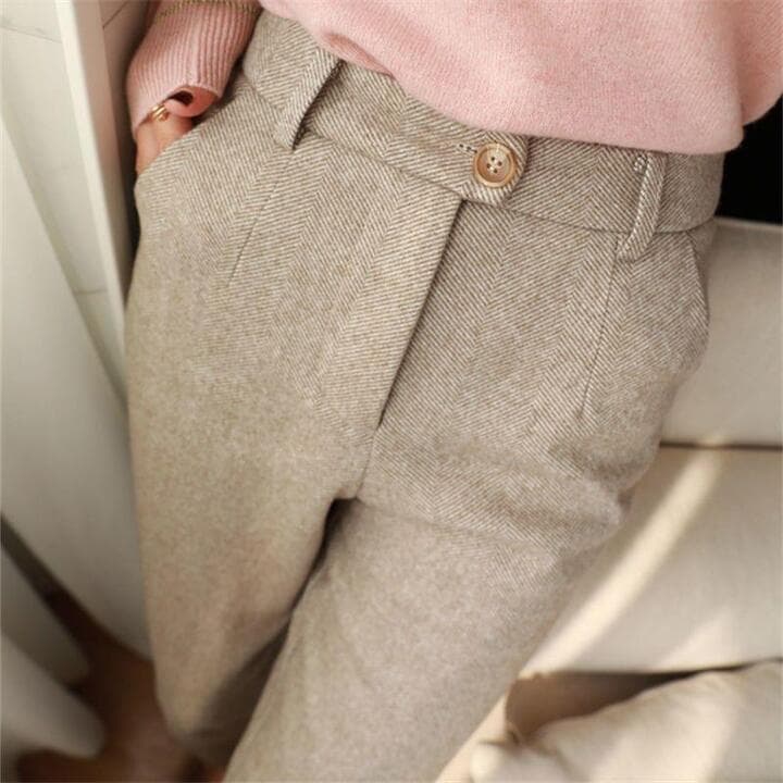 Richard | Elegante pantalon van zuiver wol